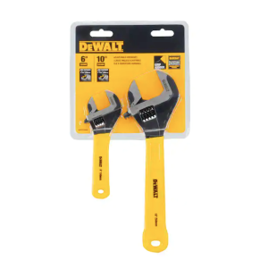 DEWALT Adjustable Wrench Set (2-Piece)