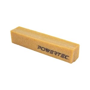 Powertec 71002 Abrasive Cleaning Stick for Sanding Belts, Discs 8-1/2" | Natural Rubber Eraser - Woodworking Shop Tools for Sanding Perfection