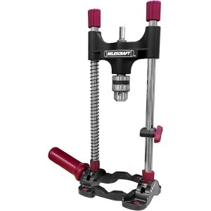 Milescraft 1318 DrillMate Portable Drillling Guide – Precision Drilling Jig Attachment for Drilling Angled or Straight Holes, Adjustable Drill Guide Attachment, Portable Drill Press with 3/8” Chuck